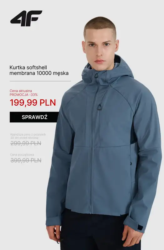 4F - gazetka promocyjna Okazje trekkingowe do -30% od poniedziałku 03.11  - strona 11