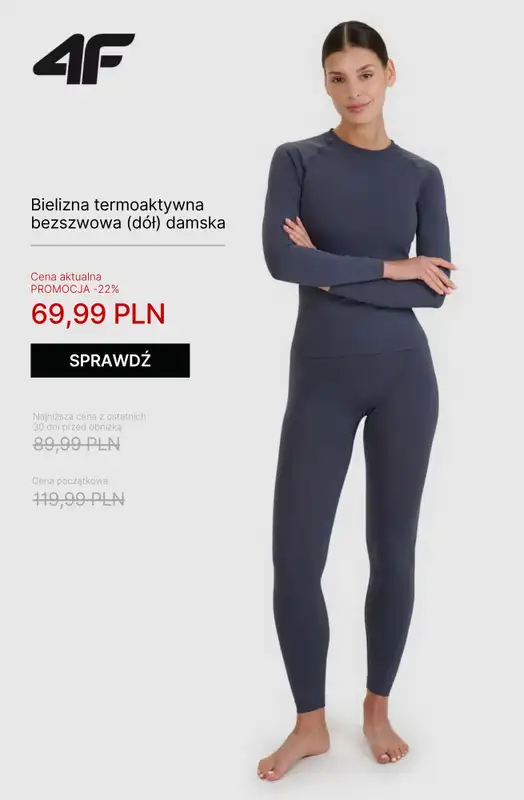 4F - gazetka promocyjna Okazje trekkingowe do -30% od poniedziałku 03.11  - strona 7