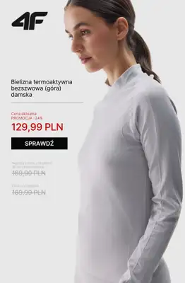 4F - gazetka promocyjna Okazje trekkingowe do -30% od poniedziałku 03.11  - strona 4
