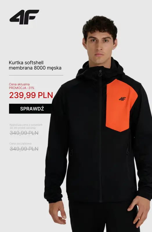 4F - gazetka promocyjna Okazje trekkingowe do -30% od poniedziałku 03.11  - strona 13