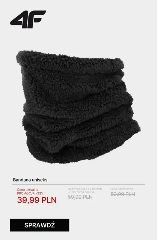4F - gazetka promocyjna Okazje trekkingowe do -30% od poniedziałku 03.11  - strona 12