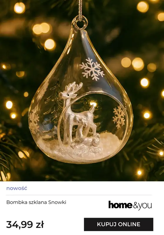 home&you - gazetka promocyjna Bombki i zawieszki na choinkę od poniedziałku 03.11 do czwartku 13.11 - strona 9