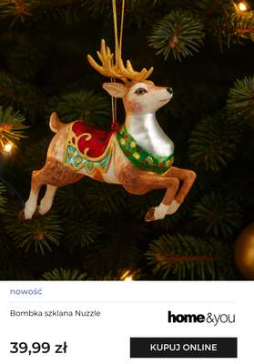 home&you - gazetka promocyjna Bombki i zawieszki na choinkę od poniedziałku 03.11 do czwartku 13.11 - strona 10