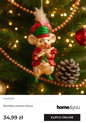 home&you - gazetka promocyjna Bombki i zawieszki na choinkę od poniedziałku 03.11 do czwartku 13.11 - strona 8