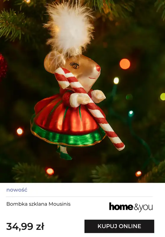 home&you - gazetka promocyjna Bombki i zawieszki na choinkę od poniedziałku 03.11 do czwartku 13.11 - strona 4