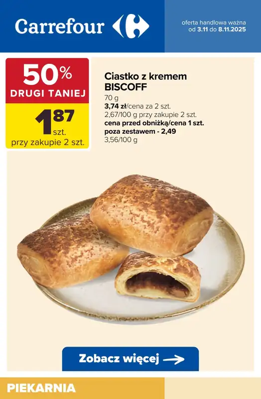 Carrefour - gazetka promocyjna Do -50% na drugi produkt   - strona 2