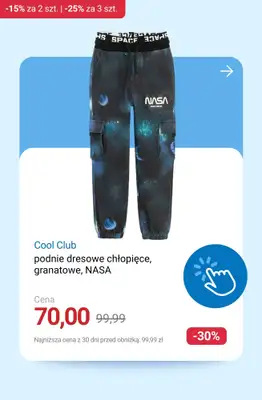 Smyk - gazetka promocyjna Ubrania i buty -15% przy 2 szt. | -25% przy 3 szt. od poniedziałku 03.11 do środy 05.11 - strona 4