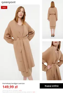 Greenpoint - gazetka promocyjna Ciepłe i stylowe swetry – od 39,99 zł od poniedziałku 03.11  - strona 12