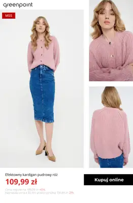 Greenpoint - gazetka promocyjna Ciepłe i stylowe swetry – od 39,99 zł od poniedziałku 03.11  - strona 9
