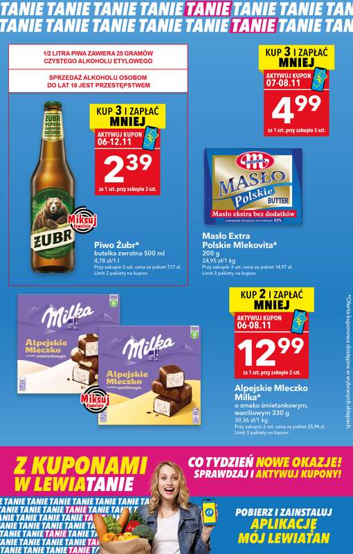 LEWIATAN - gazetka promocyjna Z kuponami w Lewiatanie od czwartku 06.11 do środy 12.11 - strona 2