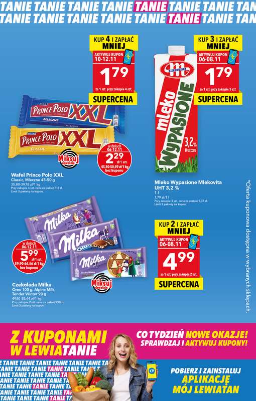 LEWIATAN - gazetka promocyjna Z kuponami w Lewiatanie od czwartku 06.11 do środy 12.11