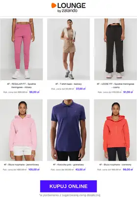Lounge by Zalando - gazetka promocyjna Do -70% na markę 4F od poniedziałku 03.11 do środy 05.11 - strona 3