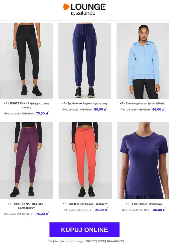 Lounge by Zalando - gazetka promocyjna Do -70% na markę 4F   - strona 2