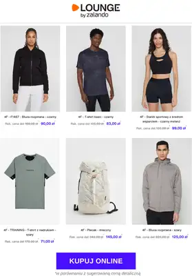 Lounge by Zalando - gazetka promocyjna Do -70% na markę 4F od poniedziałku 03.11 do środy 05.11 - strona 7