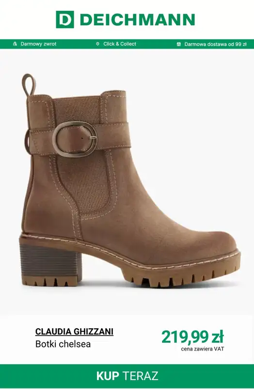 Deichmann - gazetka promocyjna Nowości tylko online od poniedziałku 03.11  - strona 6