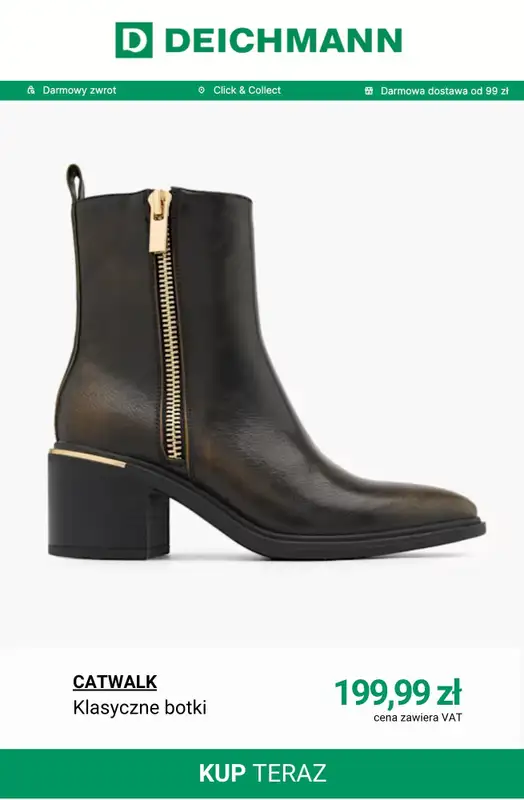 Deichmann - gazetka promocyjna Nowości tylko online od poniedziałku 03.11  - strona 10