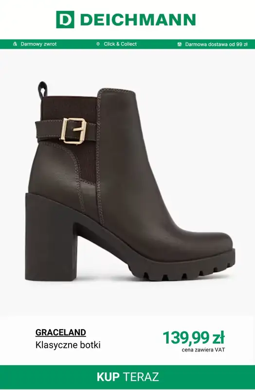 Deichmann - gazetka promocyjna Nowości tylko online od poniedziałku 03.11  - strona 12