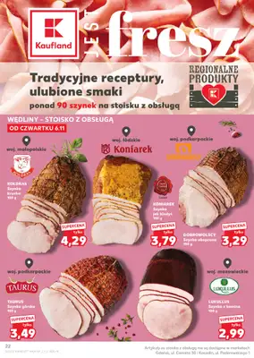 Kaufland - gazetka promocyjna Oferta Kaufland od czwartku 06.11 do środy 12.11 - strona 22