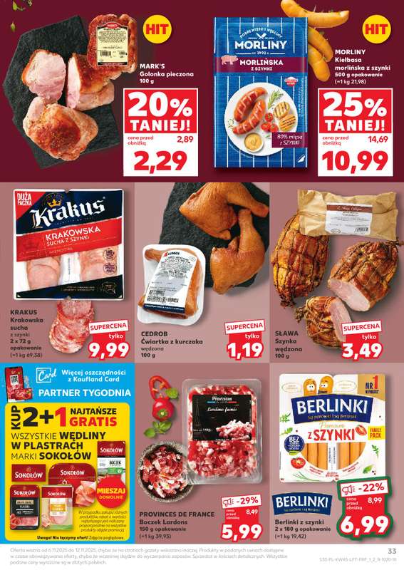 Kaufland - gazetka promocyjna Oferta Kaufland od czwartku 06.11 do środy 12.11 - strona 33