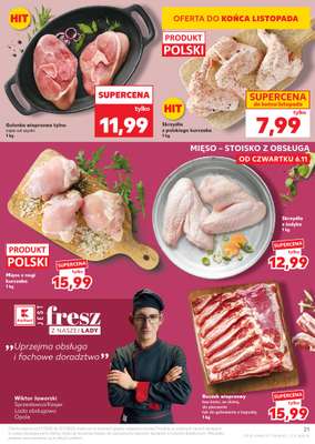 Kaufland - gazetka promocyjna Oferta Kaufland od czwartku 06.11 do środy 12.11 - strona 21