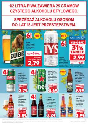Kaufland - gazetka promocyjna Oferta Kaufland od czwartku 06.11 do środy 12.11 - strona 45