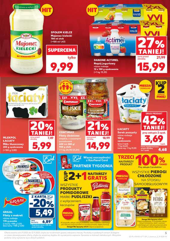 Kaufland - gazetka promocyjna Oferta Kaufland od czwartku 06.11 do środy 12.11 - strona 5