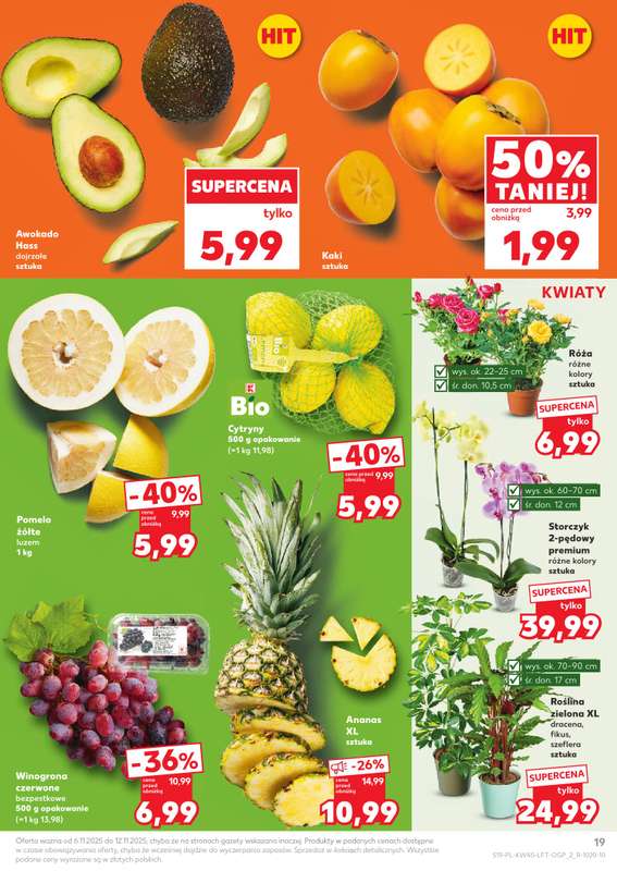 Kaufland - gazetka promocyjna Oferta Kaufland od czwartku 06.11 do środy 12.11 - strona 19