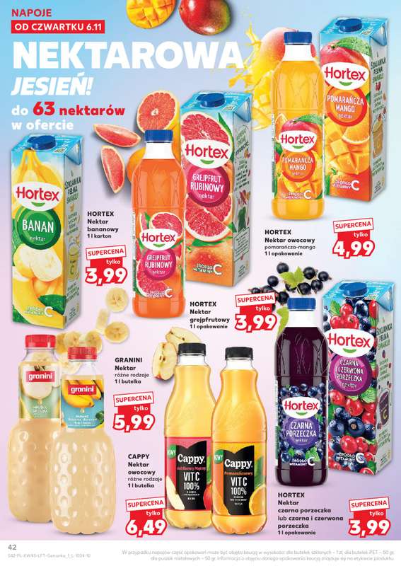 Kaufland - gazetka promocyjna Oferta Kaufland od czwartku 06.11 do środy 12.11 - strona 42