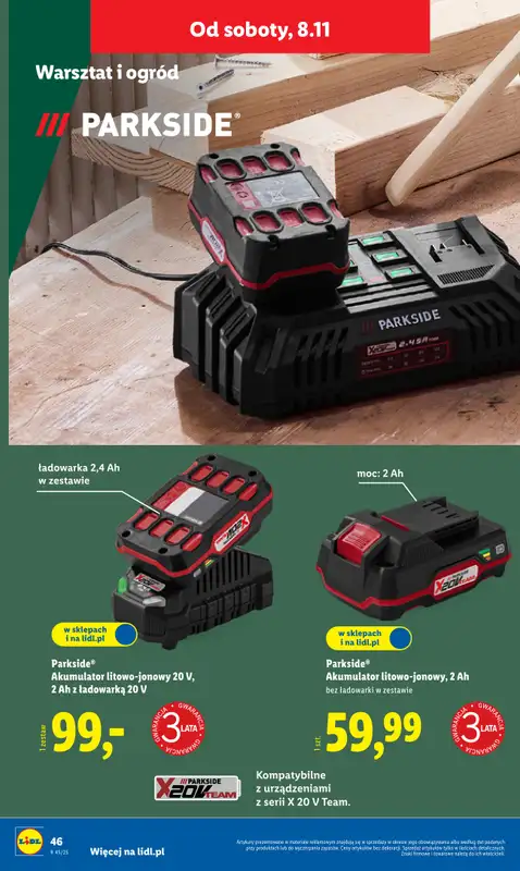 Lidl - gazetka promocyjna Katalog od poniedziałku 03.11 do soboty 08.11 - strona 56