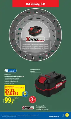 Lidl - gazetka promocyjna Katalog od poniedziałku 03.11 do soboty 08.11 - strona 57