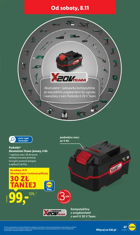 Lidl - gazetka promocyjna Katalog od poniedziałku 03.11 do soboty 08.11 - strona 57