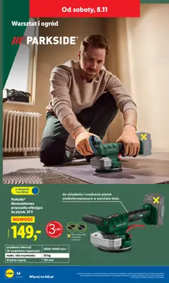 Lidl - gazetka promocyjna Katalog od poniedziałku 03.11 do soboty 08.11 - strona 64