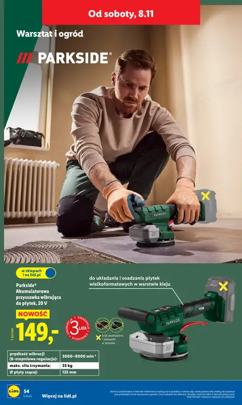 Lidl - gazetka promocyjna Katalog od poniedziałku 03.11 do soboty 08.11 - strona 64