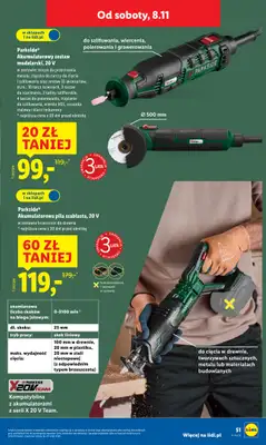 Lidl - gazetka promocyjna Katalog od poniedziałku 03.11 do soboty 08.11 - strona 61