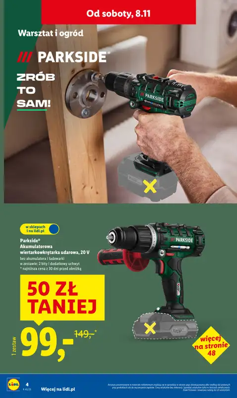 Lidl - gazetka promocyjna Katalog od poniedziałku 03.11 do soboty 08.11 - strona 4