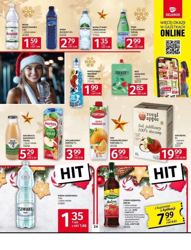 Selgros - gazetka promocyjna Oferta spożywcza od czwartku 06.11 do środy 19.11 - strona 24