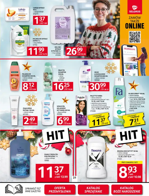 Selgros - gazetka promocyjna Oferta spożywcza od czwartku 06.11 do środy 19.11 - strona 31