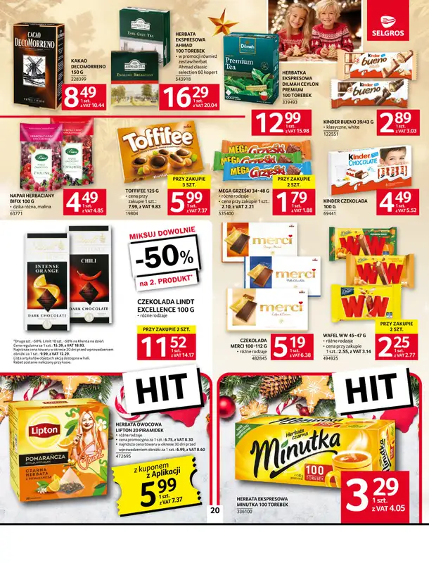 Selgros - gazetka promocyjna Oferta spożywcza od czwartku 06.11 do środy 19.11 - strona 20