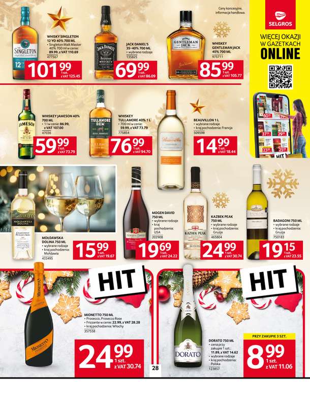Selgros - gazetka promocyjna Oferta spożywcza od czwartku 06.11 do środy 19.11 - strona 28