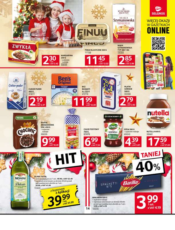 Selgros - gazetka promocyjna Oferta spożywcza od czwartku 06.11 do środy 19.11 - strona 14