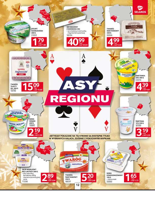 Selgros - gazetka promocyjna Oferta spożywcza od czwartku 06.11 do środy 19.11 - strona 12