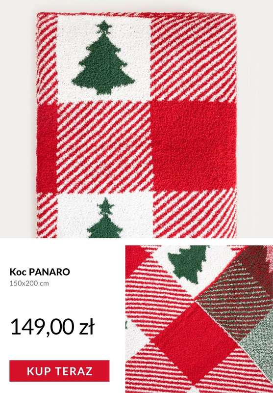 Homla - gazetka promocyjna Świąteczne tekstylia od poniedziałku 03.11  - strona 14