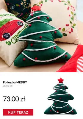 Homla - gazetka promocyjna Świąteczne tekstylia od poniedziałku 03.11  - strona 4