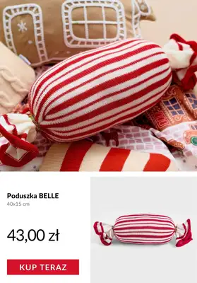 Homla - gazetka promocyjna Świąteczne tekstylia od poniedziałku 03.11  - strona 2