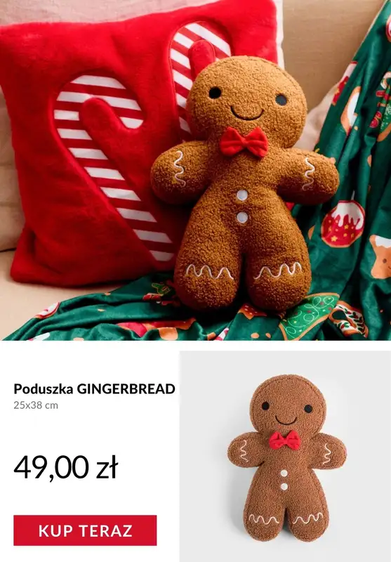 Homla - gazetka promocyjna Świąteczne tekstylia od poniedziałku 03.11  - strona 11