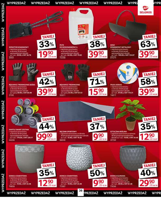 Selgros - gazetka promocyjna Oferta przemysłowa od czwartku 06.11 do środy 19.11 - strona 38