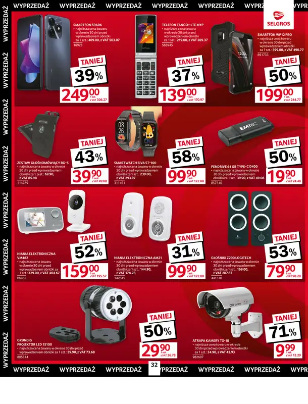 Selgros - gazetka promocyjna Oferta przemysłowa od czwartku 06.11 do środy 19.11 - strona 34