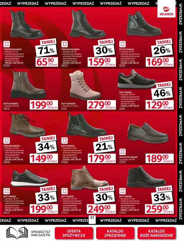 Selgros - gazetka promocyjna Oferta przemysłowa od czwartku 06.11 do środy 19.11 - strona 39