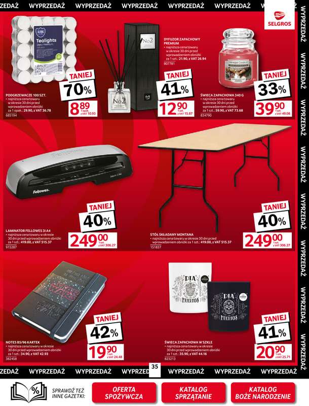 Selgros - gazetka promocyjna Oferta przemysłowa od czwartku 06.11 do środy 19.11 - strona 37