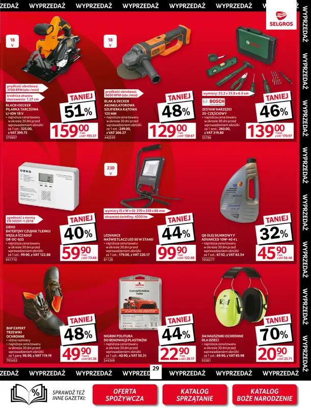 Selgros - gazetka promocyjna Oferta przemysłowa od czwartku 06.11 do środy 19.11 - strona 31